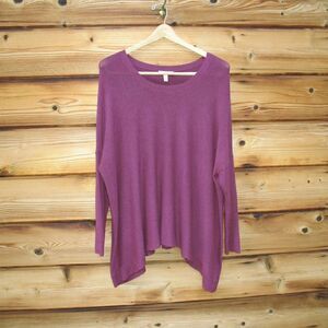 Eileen Fisher Super Soft Burgundy Oversize Sweater